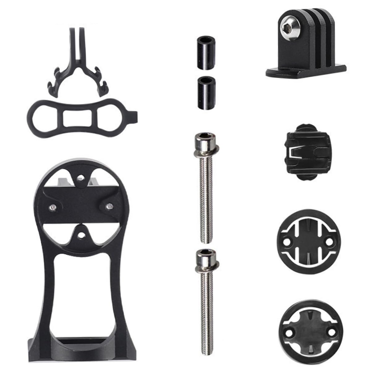 CORHAD Bike Computer Mount for Cycling Computer Mount Stem Extension Holder Aluminum Alloy Bracket for Bike Flashlight Holder