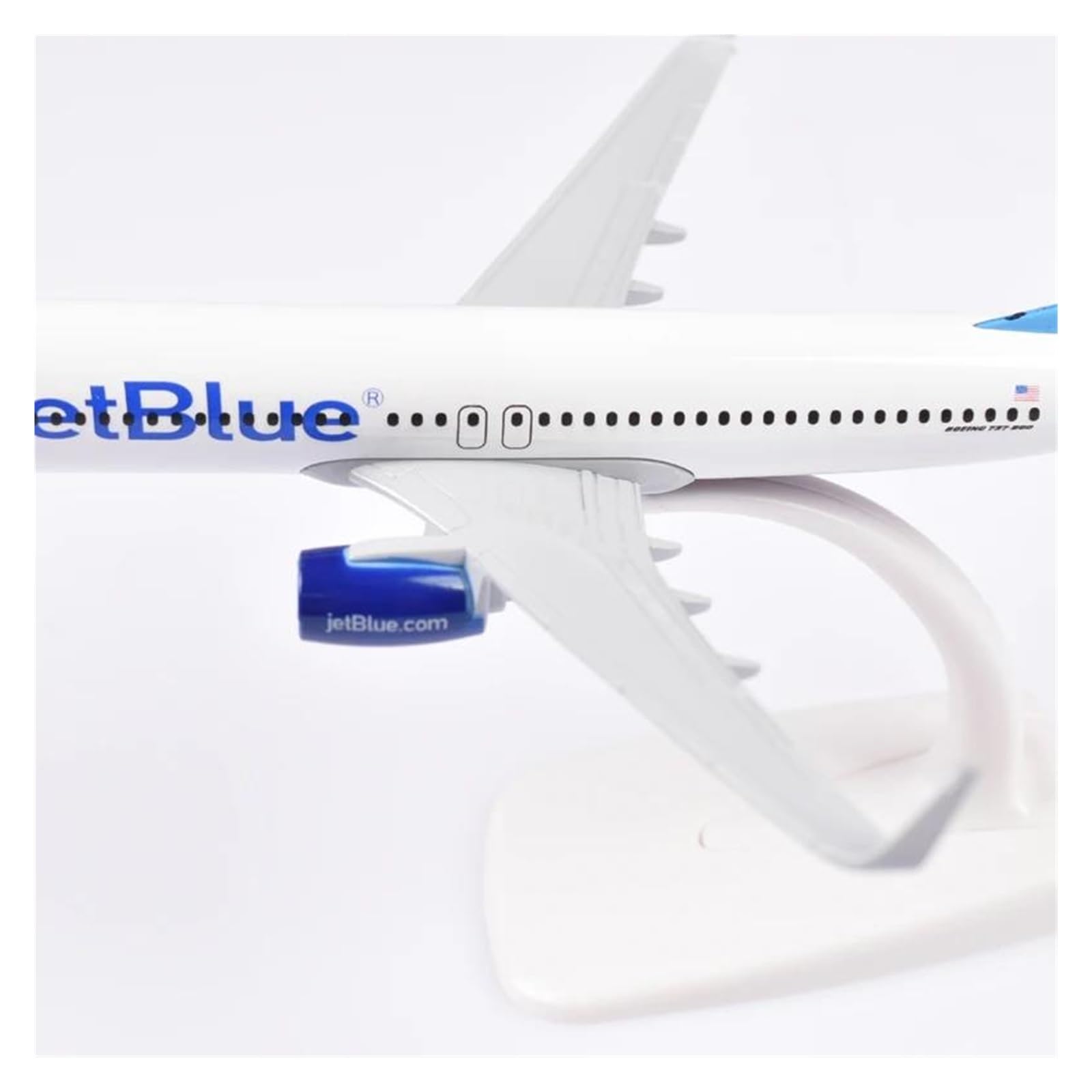 Fighter Jet Modelo de avión 20 cm JetBlue Airlines B737 Modelo De Avión Modelo De Avión De Metal Fundido A Presión Boeing 737