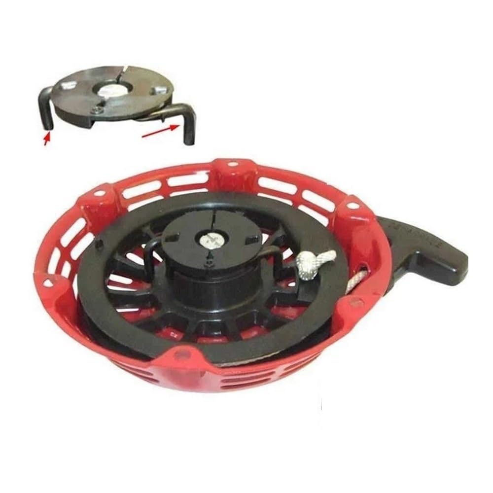 Arrancador de Retroceso Compatible con GX120 GX160 GX200, Cuerda de Arranque, trinquete, Carcasa, polea 27400z1t702
