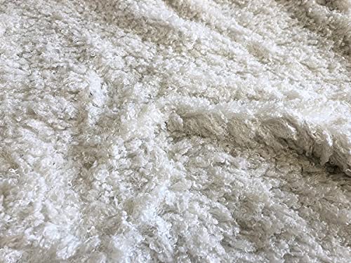 Fausse fourrure de Mongolie rose grand format 500x150cm ultra douce