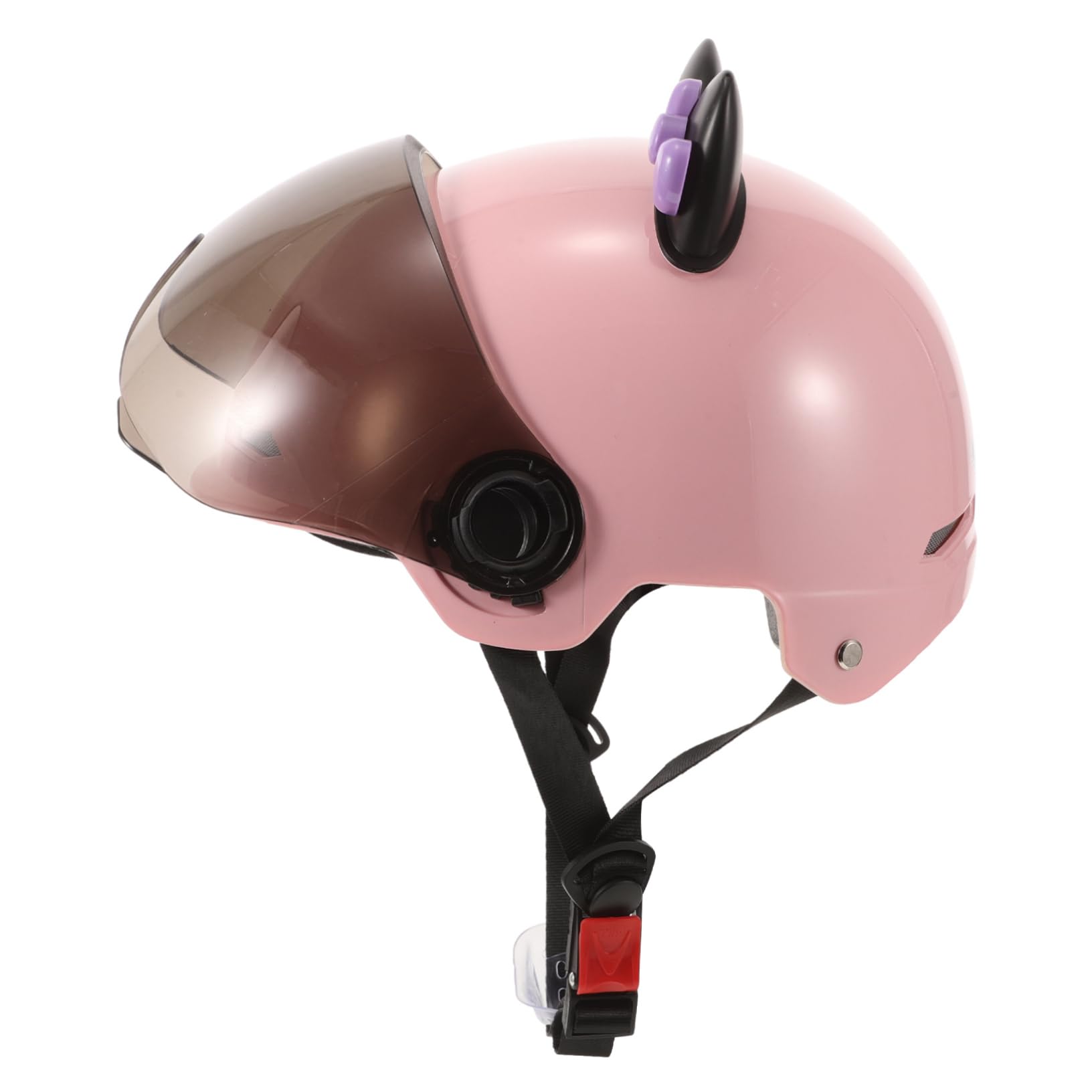 Copricasco Per Bici Elettrica Robusto Casco Con Orecchie Di Gatto Di Ricambio Per Equitazione Aperto Per Adulti Cappuccio Di Sicurezza Multiuso