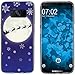 Produktbild PhoneNatic Case kompatibel mit Samsung Galaxy S8 Plus Silikon-Hülle X Mas Weihnachten Santa - Snowflakes M4