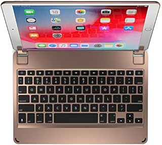 Brydge 10.5 Keyboard for iPad Pro 10.5 inch, Aluminum Bluetooth Keyboard with Backlit Keys (Gold)