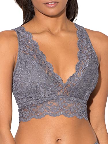 Image of Smart & Sexy Women's Signature Lace Deep V Neck Wireless Bralettes