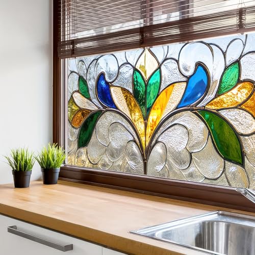 Vinilo Decorativo para Ventanas 39.3x17.7 pulgadas BlissYard miniatura 6