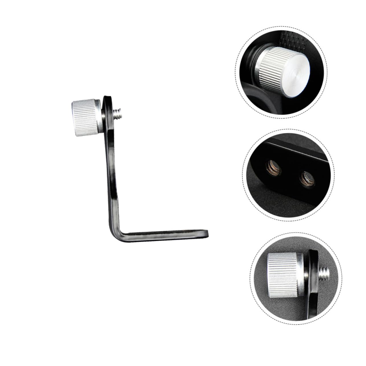 Yardenfun Binocular Bracket Tripod Mount Adapter Aluminum Construction Stable Viewing for Nature and Birding