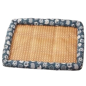 FOVAOK kühlende Rattan-Katzenmatte