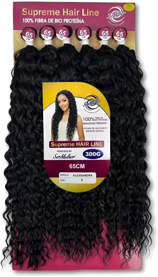 Cabelo Orgânico Tela Cacheado Fibra Bio Proteína Alessandra (1)