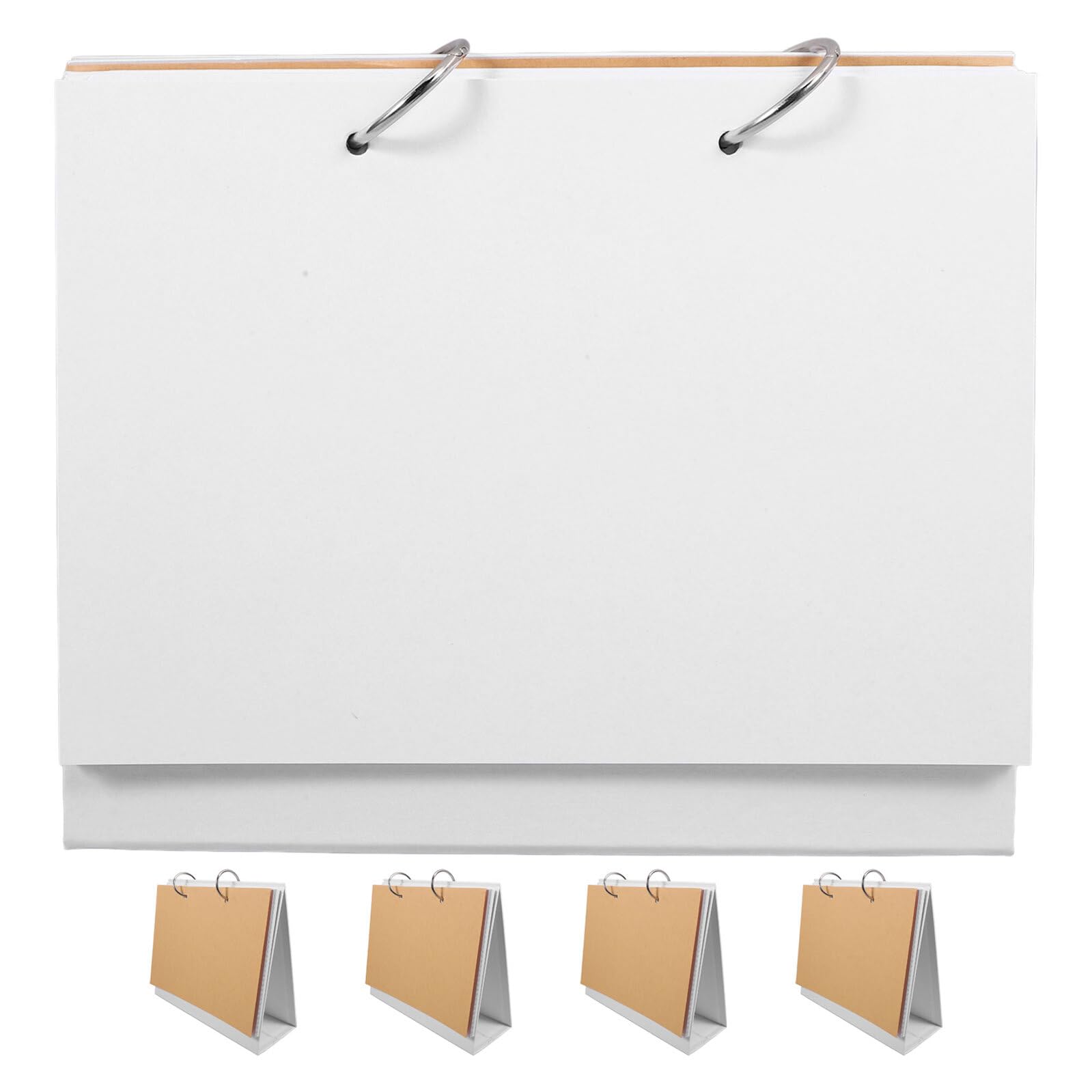5Er Sets Büro Tischkalender Leere Papierkalender Planerkalender Desktop Kalender Büro Tischkalender Kreativer Zeichenkalender Desktop Planerkalender Notizblock