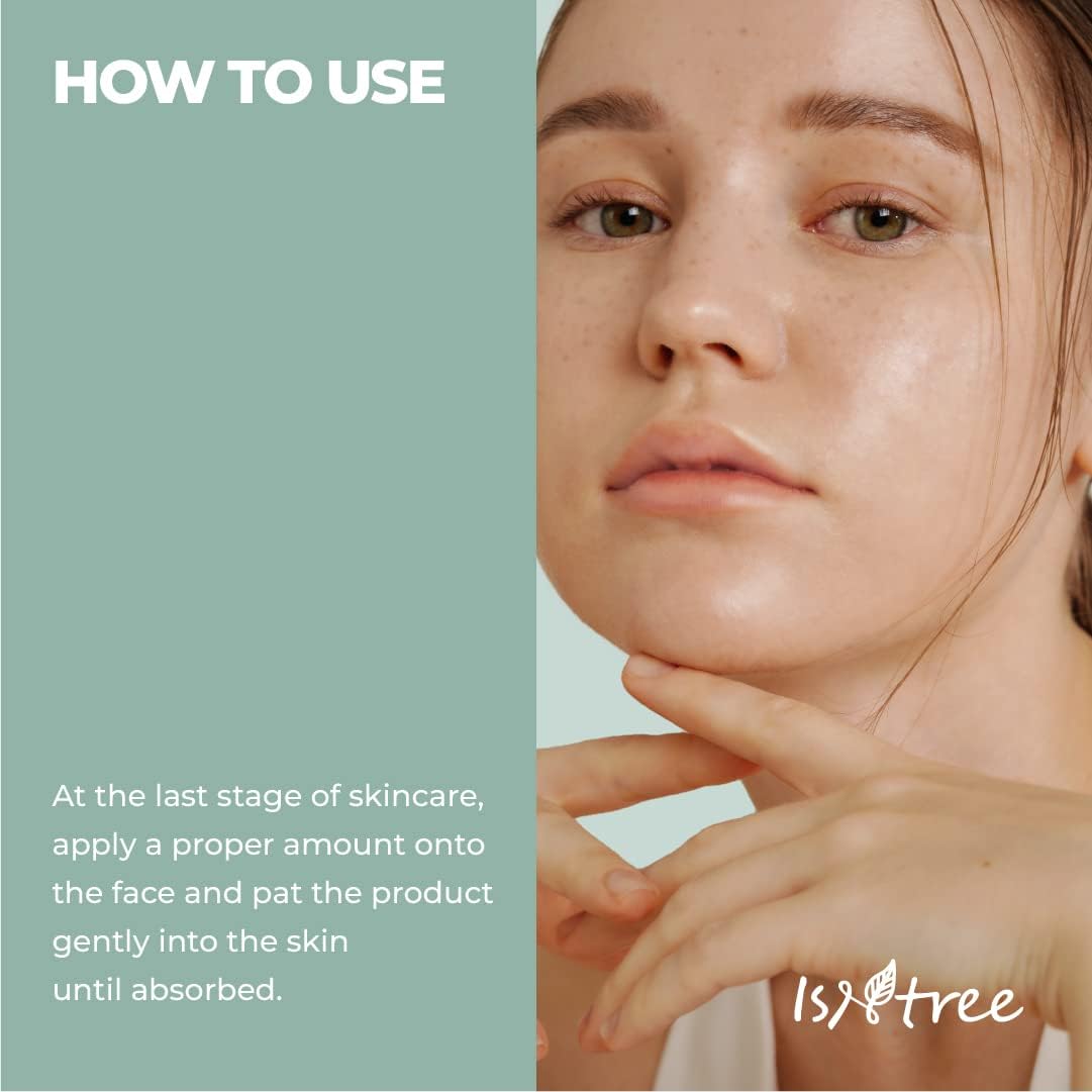 ISNTREE Mugwort Calming Cream 50ml 1.69 fl.oz | Soothes Sensitive Skin | Balances Oil and Moisture 4