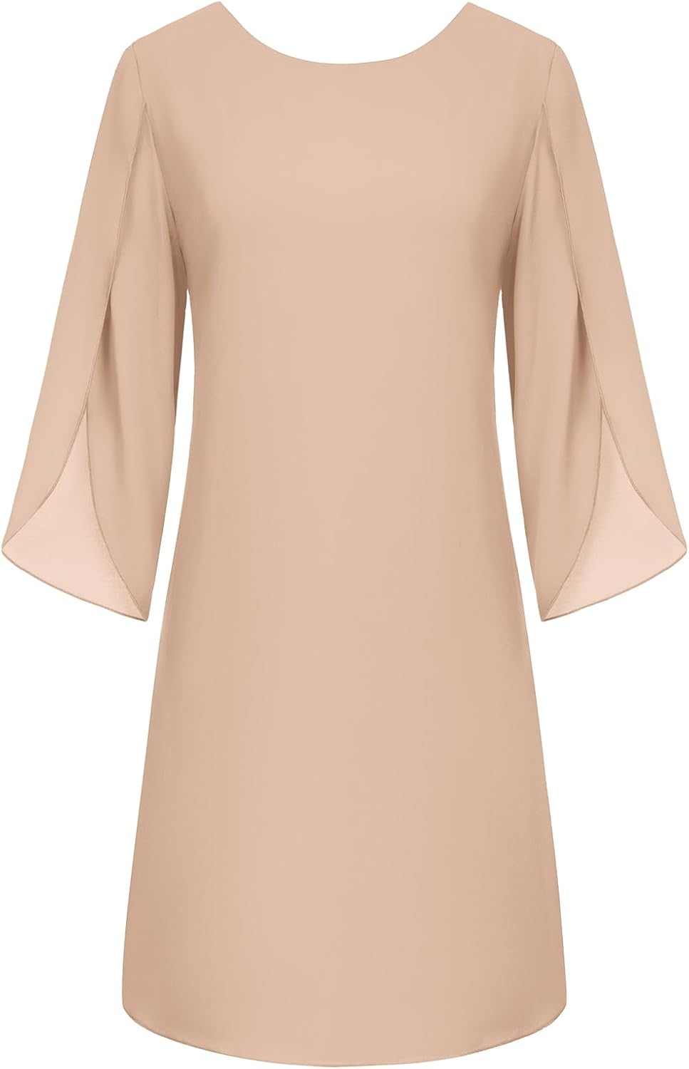GRACE KARIN Womens Chiffon Dresses Flutter Sleeve Party Wedding Cocktail Dress Size 8-20