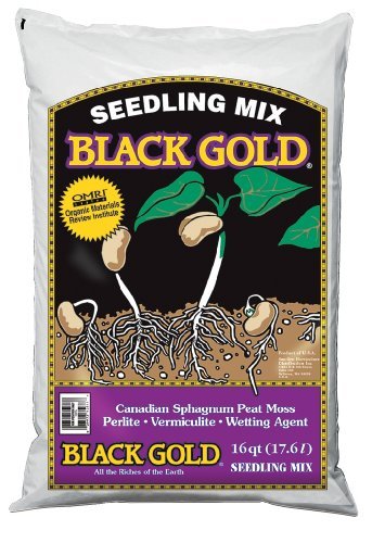 Mezcla para Germinación Black Gold 16 Qt Pack x5