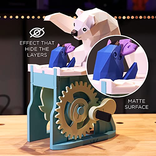 Polymaker 70820 PolyTerra PLA Filament PLA geringerer Kunststoffgehalt 1.75mm 1000g Schwarz (matt) 1 - Image 3