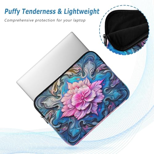 Funda para laptop Boho Mandala Lotus 13-14 pulgadas miniatura 5