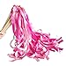 Produktbild Hangnuo 30 Stück Band Zauberstäbe mit Glockenduft Streamer Feenstab Wünsche für Hochzeit Urlaub Party Feier rose