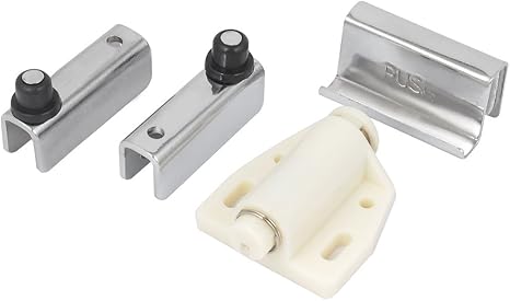 Amazon Co Jp Uxcell マグネットキャッチ プッシュ ラッチ 戸棚用 ショーケース ガラス ドア シングルヘッド 産業 研究開発用品