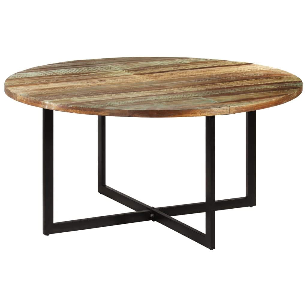 Tomostar Table à Manger, Table de Cuisine Meuble de Salle à Manger 150x75 cm Bois Massif de récupération