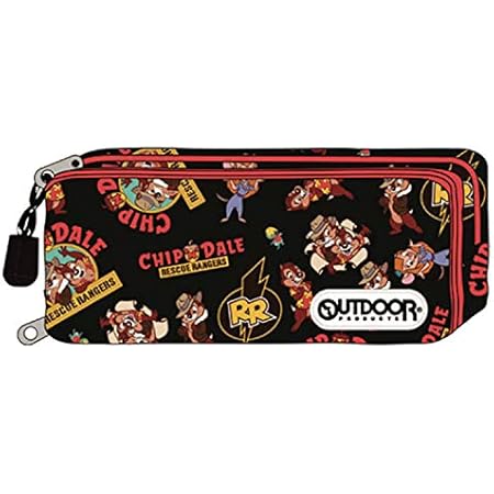 Amazon Co Jp サンスター文具 Outdoor ディズニーチップ デール ペンケースwルーム型 レスキューレンジャー アウトドアプロダクツ19 文房具 オフィス用品