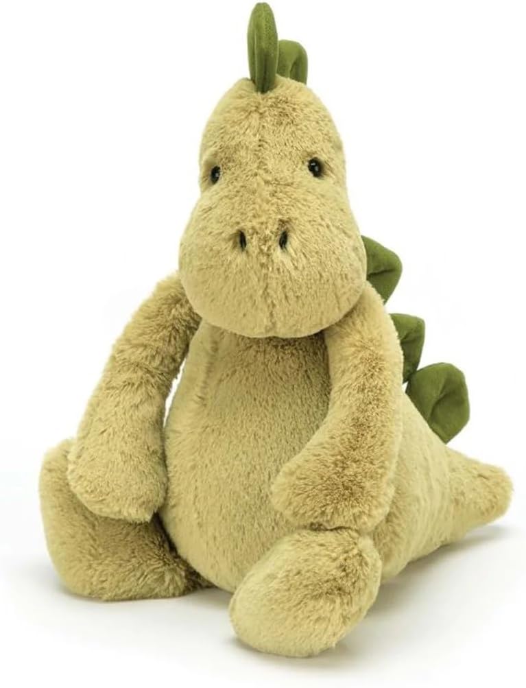 Bashful Dino Medium - L: 9 cm x l: 12 cm x h: 31 cm
