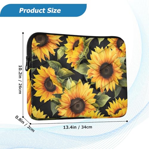 Funda para portátil 13-14 pulgadas con protección y tela impermeable miniatura 3