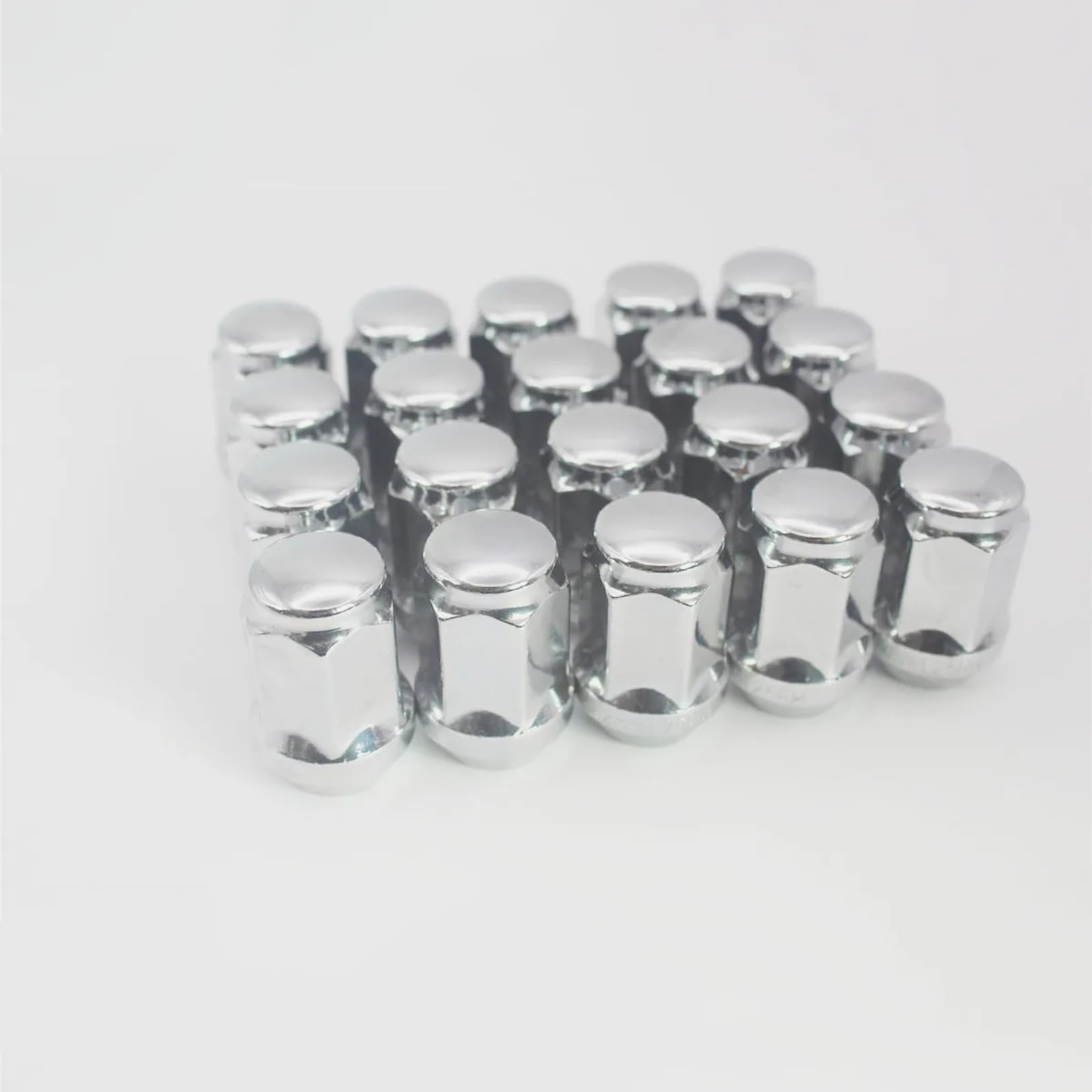 Tuerca De Rueda para Subaru BRZ Forester Impreza Legacy Outback WRX WRX STI, para Scion FRS FR-S, 20 Piezas Tuercas de Rueda de Cabeza abombada con Extremo Cerrado M12x1.25, hexágono de 19mm