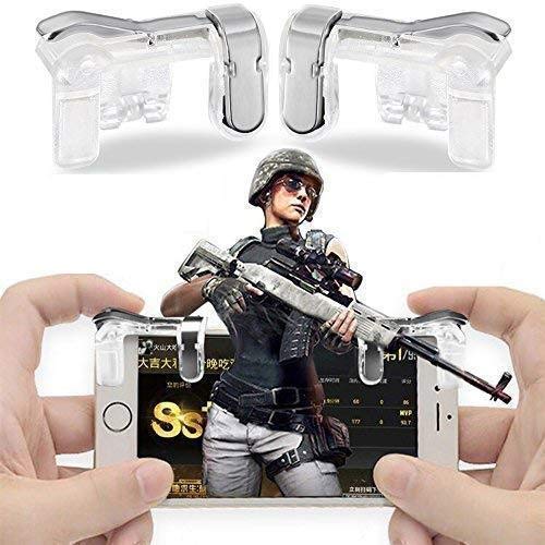 Ekdant Pubg Mobile Game Controller, Gamers Yard 1 Pair Sensitive Game Triggers for Pubg/Knives Out/Rules of Survival L1r1 Game Joysticks Gamepad-image-17