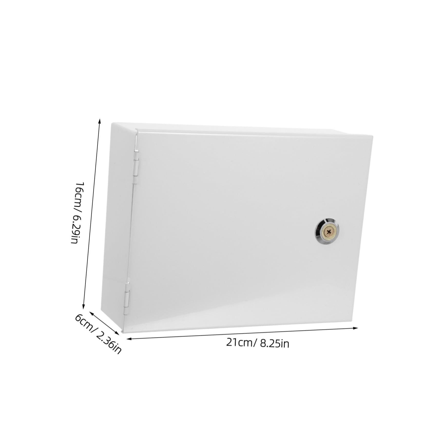 Caja de Seguridad con Leva de Hierro de Color Claro para Montaje en Pared