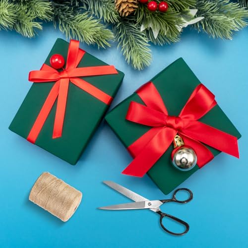 image for Vanhench Green Wrapping Paper Roll 17.5