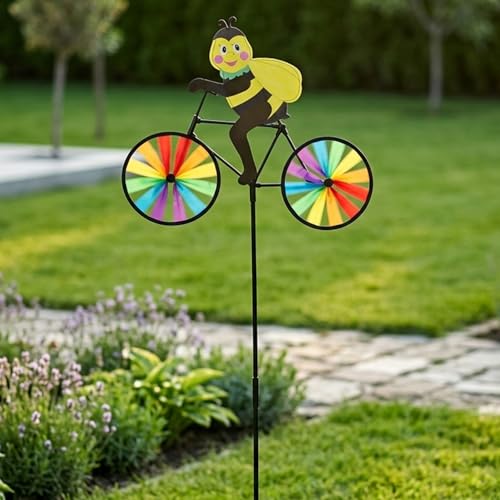 Moulin à vent pour jardin extérieur résistant de 36 pouces contre les espaces vides