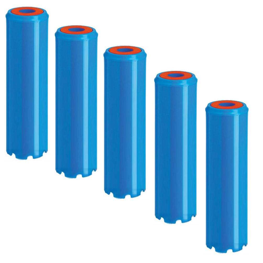 Purway Crystal Group 5 x Filtros de hierro – Filtro de agua ferrosa para descongelación, 10 pulgadas, 5 unidades