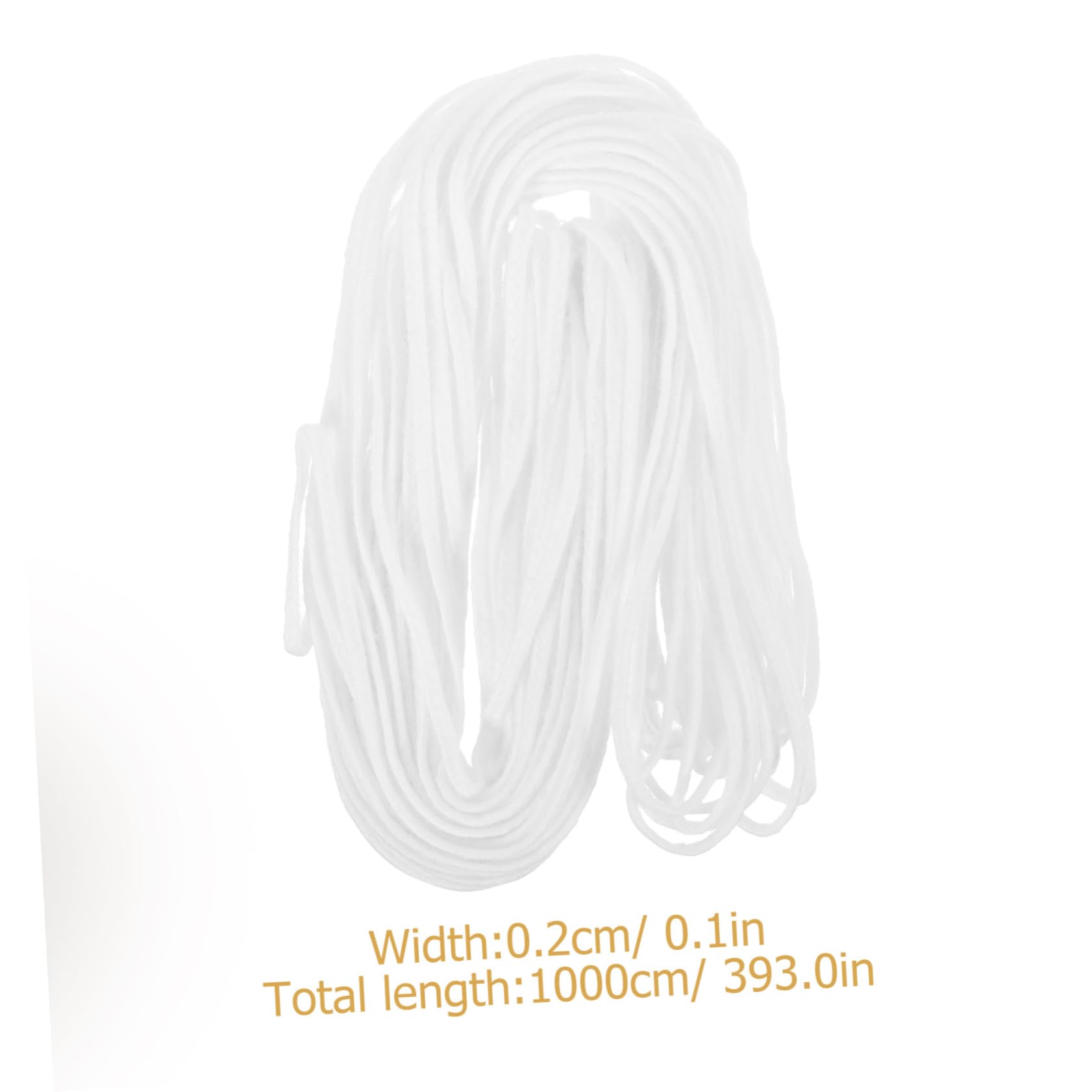 AUTSUPPL Long Cotton Candle Wicks Replacement for DIY Projects Strand Wick for Candle Making Compatible with Wax for Scented Candles and Oil Lamps