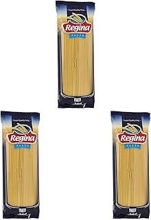 مكرونة سباجيتي 1 من ريجينا، 6 ملم - 1 كجم (عبوة من 3 قطع)
