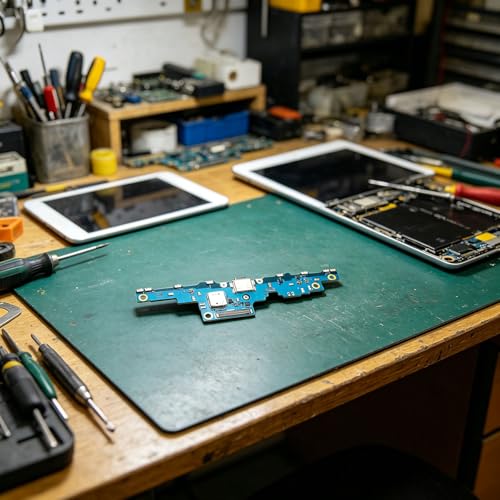 Puerto de carga USB para tableta recambio de interfaz y placa de reparación 2