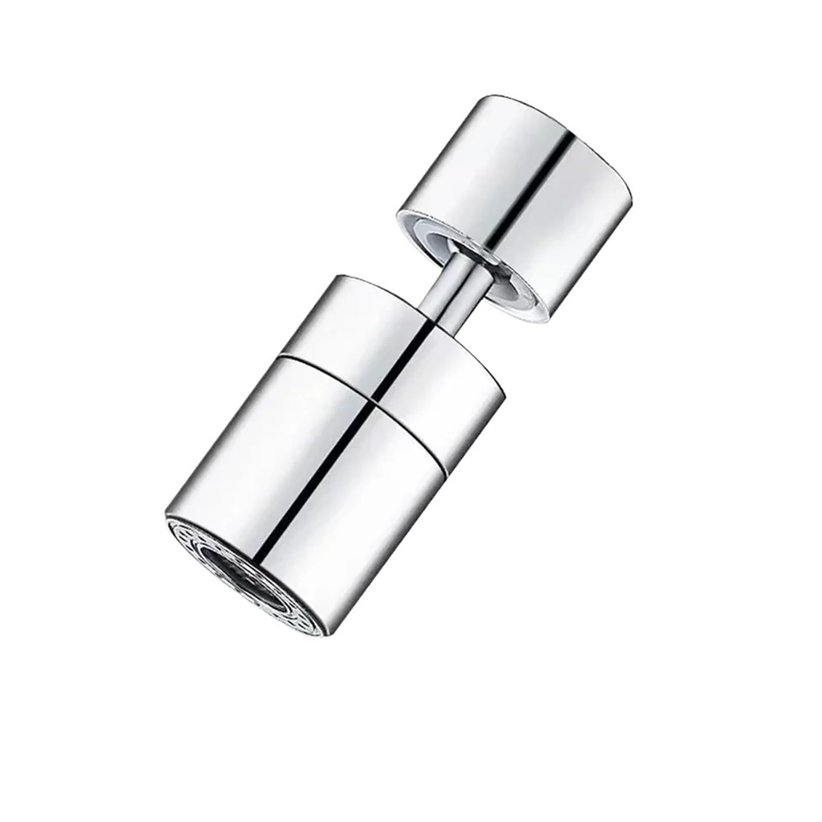 Cabezal Grifo Grifo universal for lavabo de baño con boquilla antisalpicaduras giratoria y extensión lavado(Double gear)