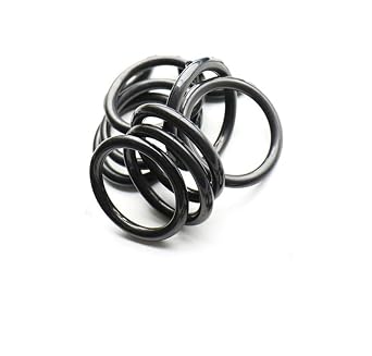 Seal Washer 10 Pcs Rubber O-Rings NBR Sealing O Ring Seal Gasket Oil Washer O-Ring Gaskets, Inner Diameter 56.82-247.32mm Oil Seal Gasket Lip Color 10pcs, Size ID 56.82 AS568-140