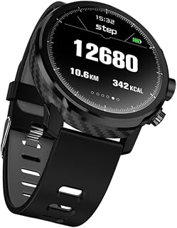 UKCOCO Fitness Tracker Watch Smart Exercise Watch Black Watch Pedometer Wristband Heart Rate Monitor Watch Sport Smart Watch Multi Function Smart Watch Touch Control Smart Watch To Sleep
