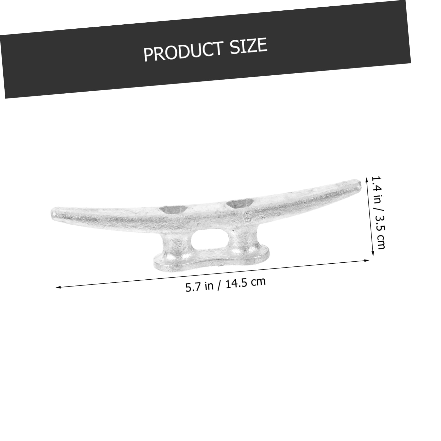 Hemobllo Accessori Kayak Dock Accessori per Barche Ormeggio Forniture per Barche Bitte per Corde per Barche Bitte in Acciaio Inossidabile Accessori per La Sicurezza delle Barche Metallo