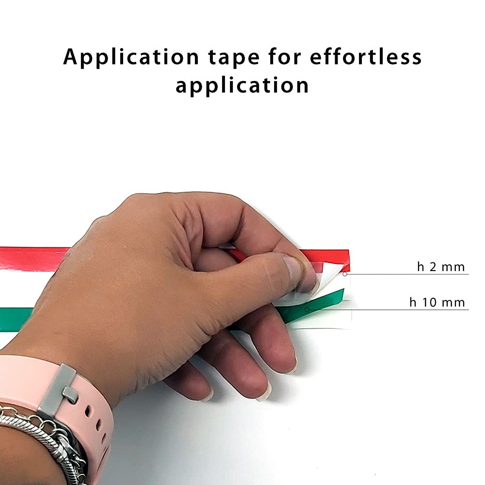 Racing Tri-Colour Stripes for Motorcycle