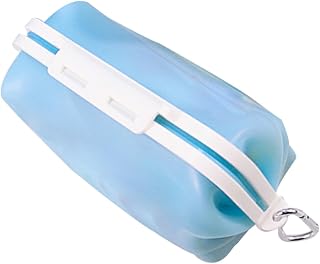 FRCOLOR Silicone Food Bag Folding Fridge Storage for Snacks and Soups | Silicone Material, Portable Storage Design, Locks in Nutrients and Flavors, Foldable Use for Kitchen Organization