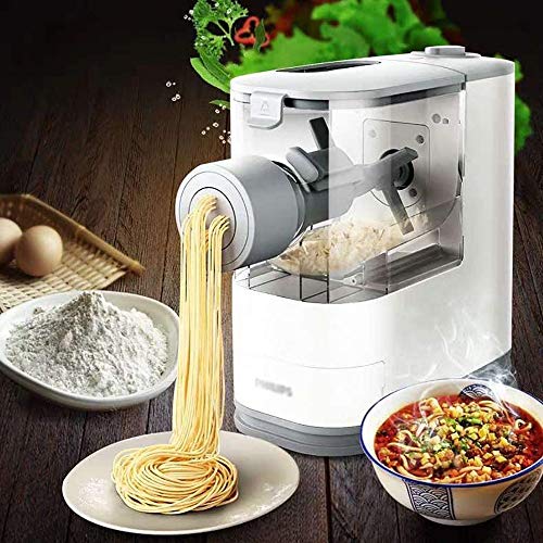 YFGQBCP nudelmaschine Pasta-Maschine, elektrische Nudelmaschine 220v, Edelstahl Frische Pasta Making Machine Dough… – Bild 3