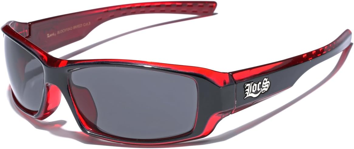 Two Tone Original Gangsta Shades Fashion Statement Translucent Frame Sunglasses