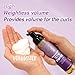 24 Hour Tamer Set'n Foamer Volumizer 3.38oz/ 100ml - Enhance Volume & Shine, Define Curls & Waves, Soft Finish with Lightweight Texture, Locks in Moisture, Nourishes Curls, No Flake