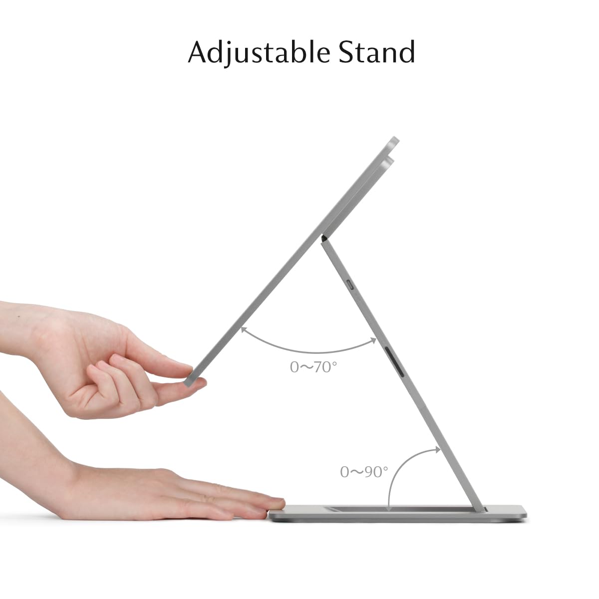 SOTSU FlipAction Pro 16 cali Monitor Przenośny, 2.5K 2560x1600 Przenośny Ekran do Laptopa z USB-C/Mini-HDMI, 120Hz, Dodatkowy Ekran do Laptopa, PC i Tabletu