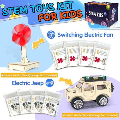 LINAYE 24 Packs STEM Kits for Kids, 6 in 1 Treasure Box Toys Gifts for Kids - Image 5