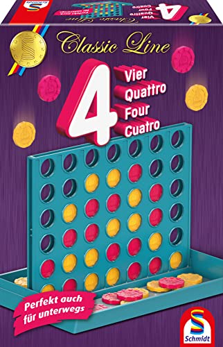 Preisvergleich Produktbild Schmidt Spiele, 49403 Vier, Classic Line, Bunt