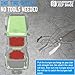 Coverspec JK Sun Shade Top Compatible with Jeep Wrangler 4 Door 2007 to 2018 Sunshade Sunroof Bikini Cover Blocks UV Wind Noise Cherry Red Mesh for Front and Rear 2 pcs