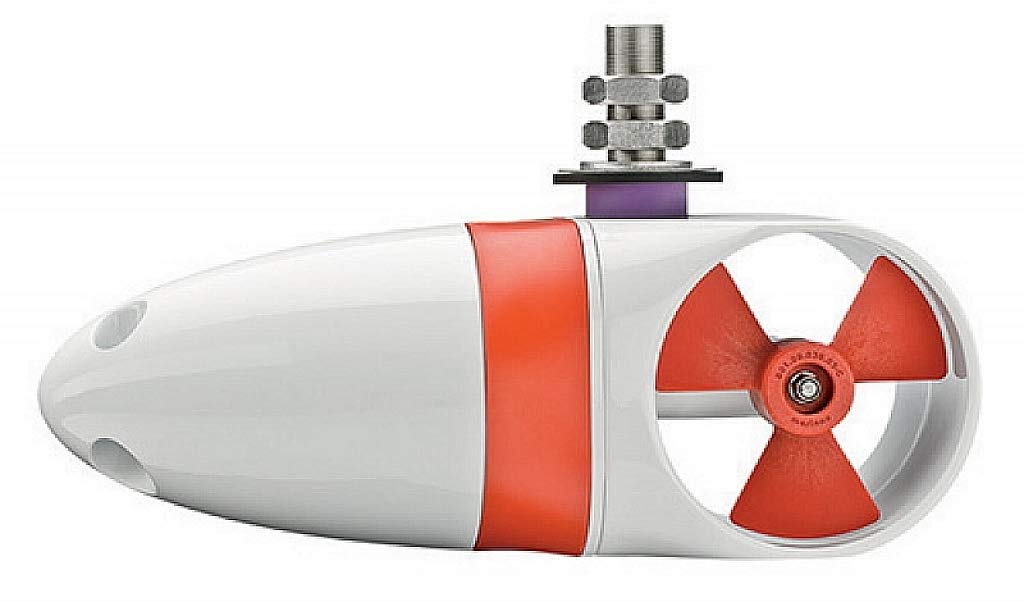 DC Thrusters EX55 Compact External Single Bow Thruster 24V External Mounted Single Bow Thruster Pod (SMEX55C)