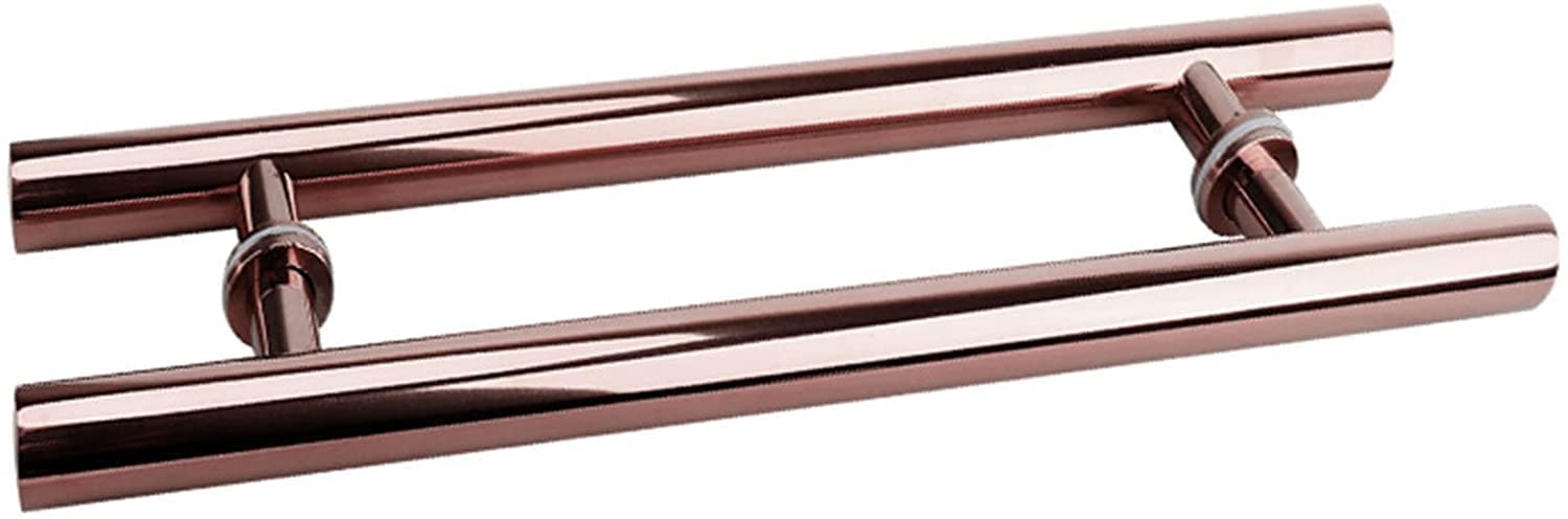Wdsopk Bronze 59"/47"/39"/31"/24"/20" Long Sliding Barn Door Handle, Stainless Steel Double Sided Push Pull Door Handle For Interior Exterior Doors