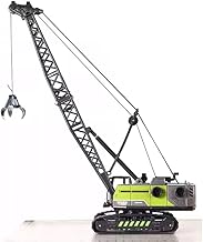 N2K2 ENTERPRISE 1:55 Simulation Die-cast Alloy Tower Crane Model Toy Construction Engineering Vehicle Telescopic Arm Excavator Crawler Crane Model Car Toys for Kids (Multicolor)