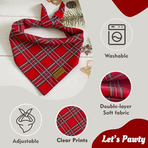 Ropa, Pet Products tela mascota roja Marca THLOH (3)